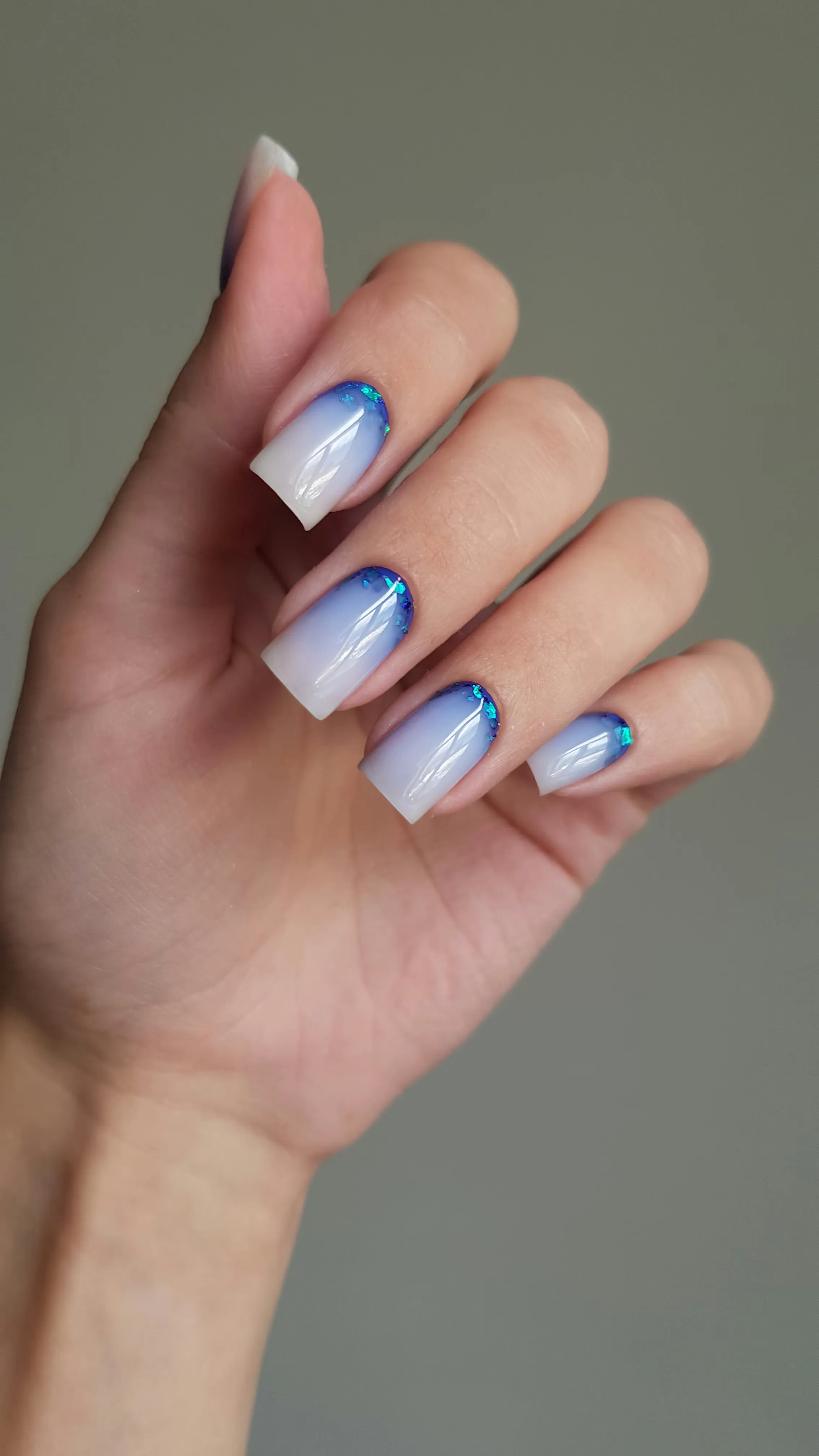Ombre nail design